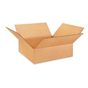 12-3/4"X12-1/8"X3-7/8" 32 ECT M/W Die Cut Corrugated Box