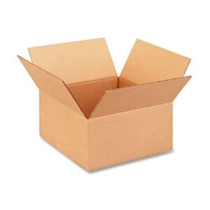 12"X12"X6" 32 ECT C Oyster White RSC Corrugated Box