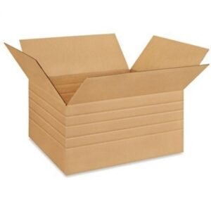 10"X8"X8"(6) 32 ECT Kraft Multi-Depth RSC Corrugated Box