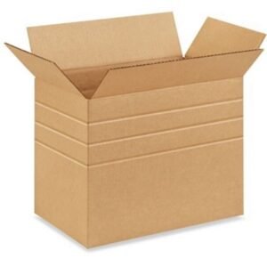 14"X10"X10"(8,6,4) 32 ECT Kraft Multi-Depth RSC Corrugated Box