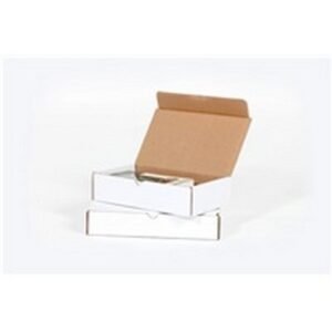 10"X10"X2" 32 ECT B Oyster White Mailer