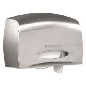 Kimberly-Clark Stainless Steel Dispenser For Coreless JRT Jr. Bath Tissue,10000056365