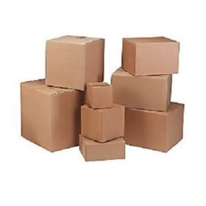 12"X12"X12" 275# C-Flute Kraft RSC Corrugated Box,10005614