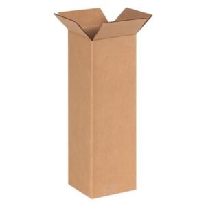 6"X6"X18" 32 ECT Kraft RSC Corrugated Box,10126188