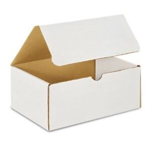 9"X6-1/4"X4" 32 ECT Oyster White Tuck Top Mailer,10126251