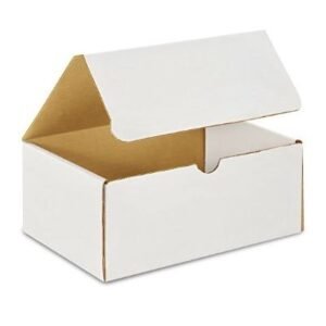 8"X4"X3" 32 ECT B Oyster White D/C Corrugated Mailer,10133318