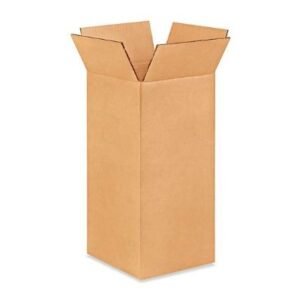 8"X8"X20" 32 ECT Kraft RSC Corrugated Box,10134086