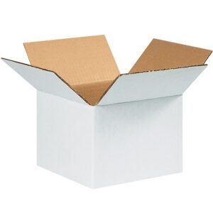 18"X18"X18" 32 ECT Oyster White RSC Corrugated Box,10134292
