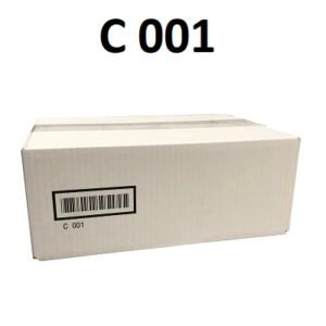 C001 14"X9-3/4"X5-1/4" 32 ECT White RSC Corrugated Box,10159478