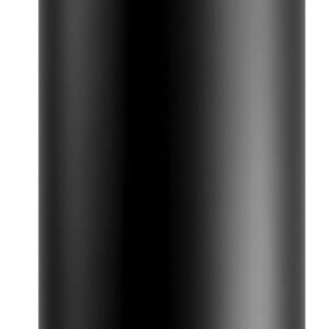 POWCAN 24 oz Stainless Steel Water Bottle for Outdoors: Push-Button Spout & Quick-Flip Straw, Leakproof, Keep Cold 24Hrs, Fits Car Cup Holder, Insulated Cup for Travel, Hiking, School (Midnight Black)