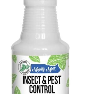 Mighty Mint Peppermint Oil Insect Repellent Spray – Natural Indoor & Outdoor Bug Control for Spiders, Ants, Roaches, and More – Plant-Based, Extra-Strong Formula - 16 oz