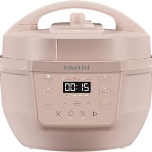 Instant Pot 4QT RIO Mini 7-in-1 Multi-Cooker, Pressure Cooker, Slow cook, Sauté, Steam, Rice Maker, Yogurt, & Warmer, Rosewater, 4 Quarts