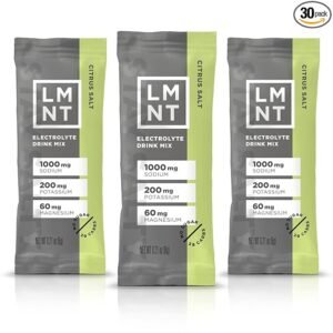 Drink LMNT Zero Sugar Electrolytes - Citrus Salt | Drink Mix | 30-Count